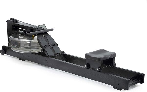 Rameur à Eau SPORTNOW Pour Appartement - Résistance Ajustable 6-11L - Écran LCD - Support Tablette - Charge Max 135 Kg