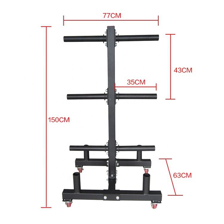 Rack 6 épis - 4 Barres PRO