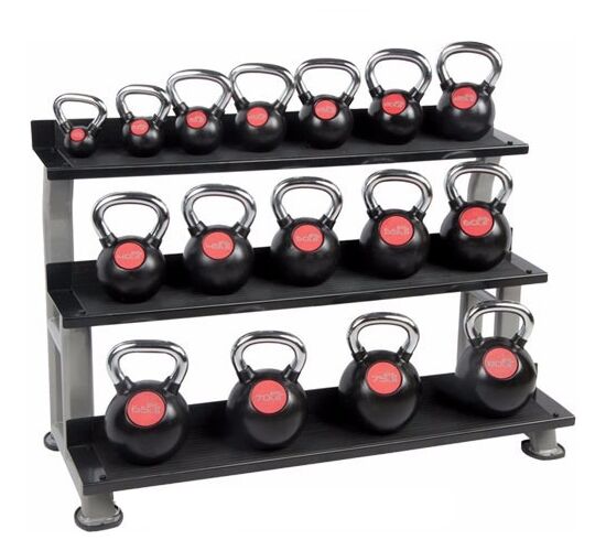 Range Kettlebells PRO 3 Niveaux