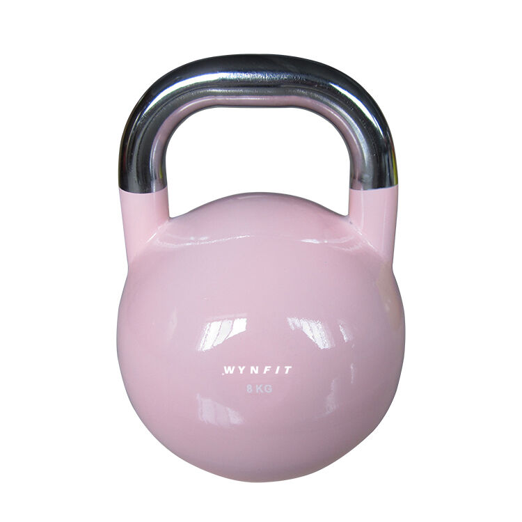 Série 12 Kettlebells Compétition PRO 4-32 kg + rack