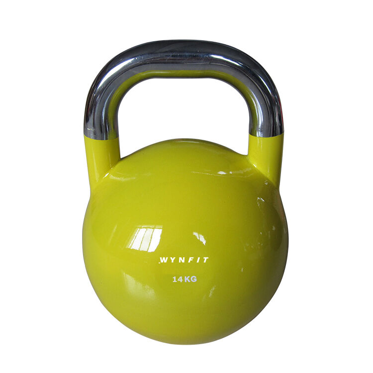 Série 12 Kettlebells Compétition PRO 4-32 kg + rack