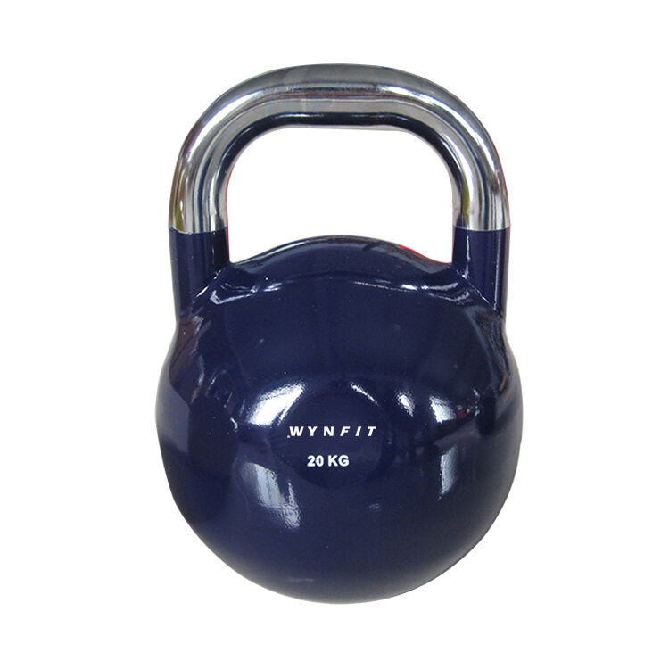 Série 12 Kettlebells Compétition PRO 4-32 kg + rack