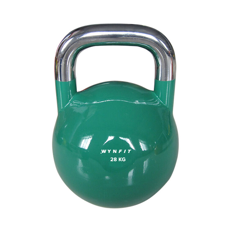 Série 12 Kettlebells Compétition PRO 4-32 kg + rack