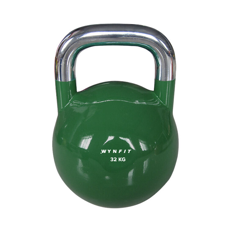 Série 12 Kettlebells Compétition PRO 4-32 kg + rack