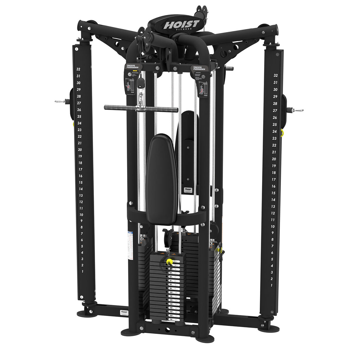 4-Pulley Machine 4 Postes