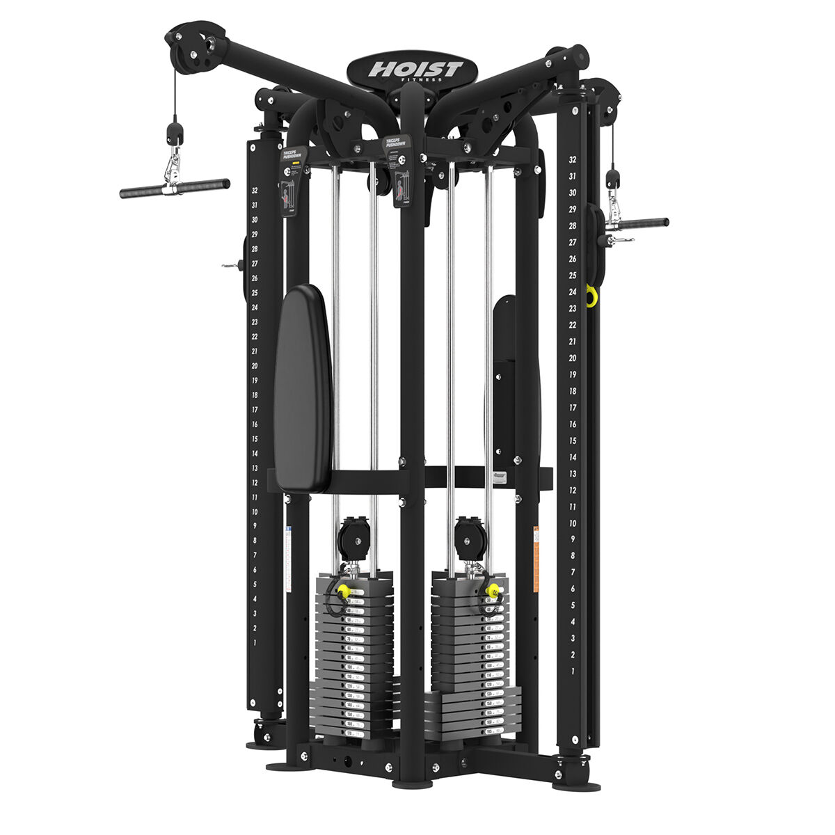 4-Pulley Machine 4 Postes