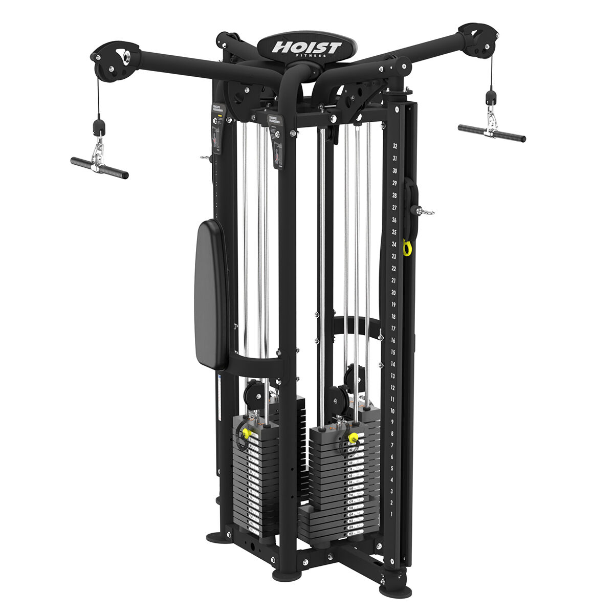 4-Pulley Machine 4 Postes