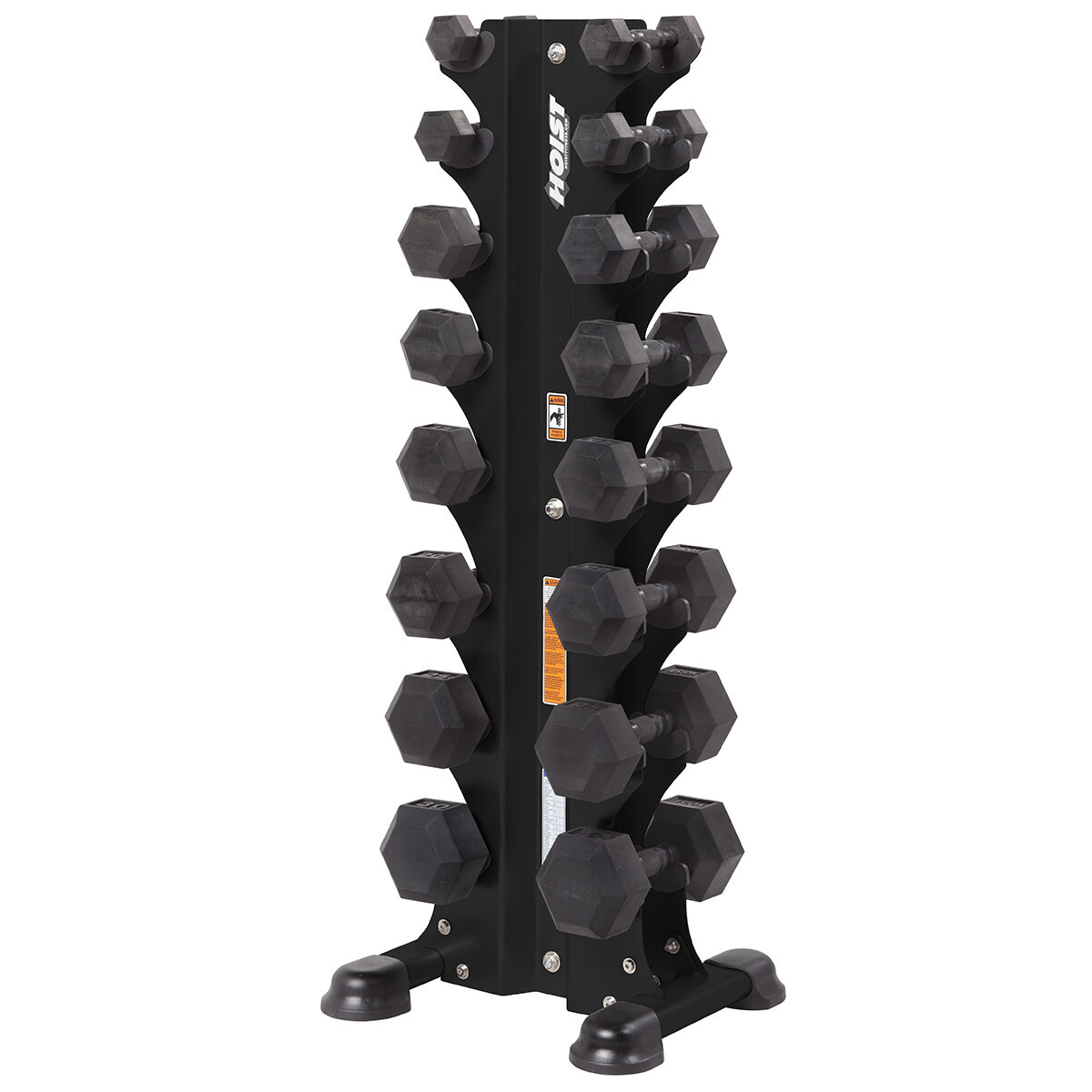 Range-haltères vertical 8 paires