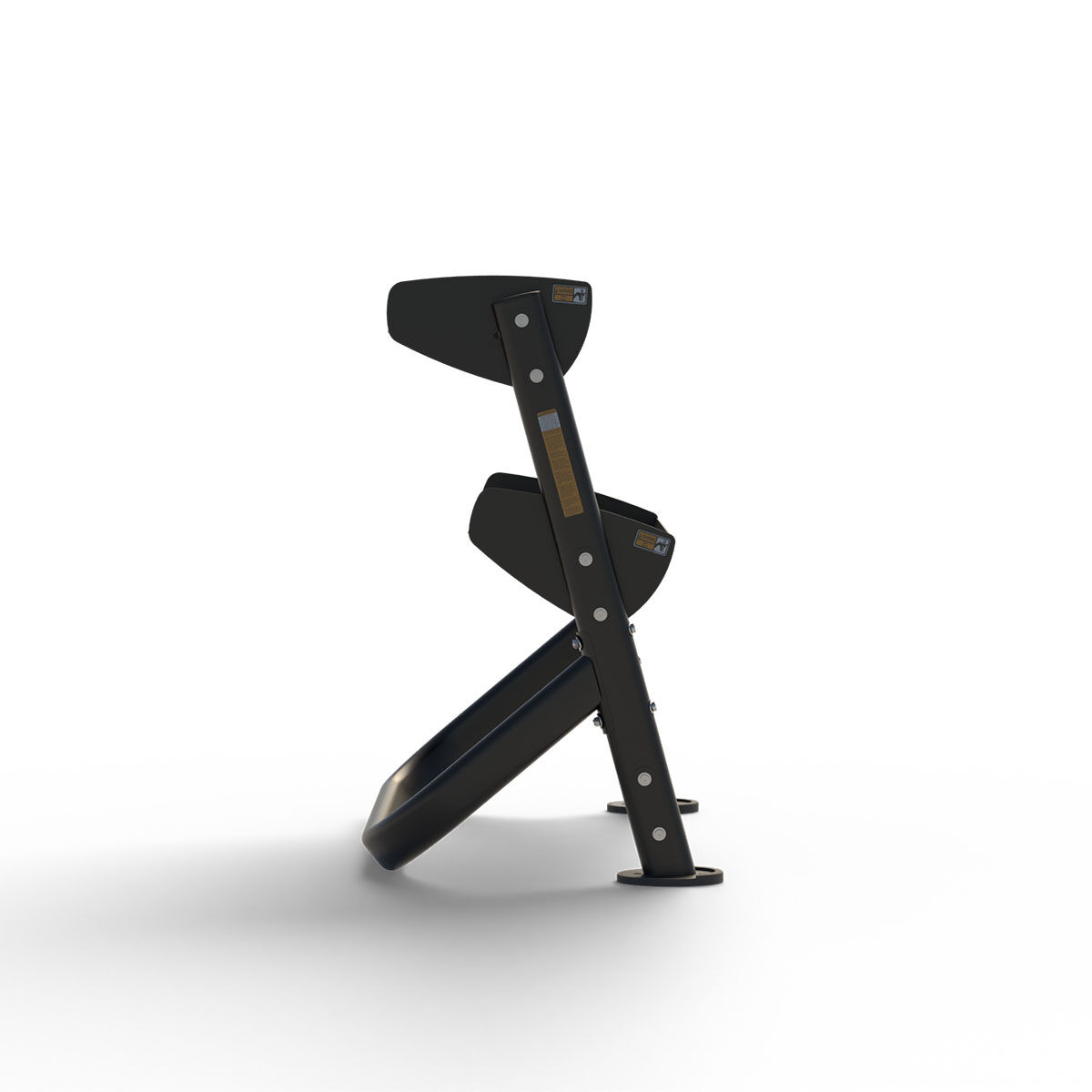 Range haltères & kettlebells 2 niveaux 110 cm