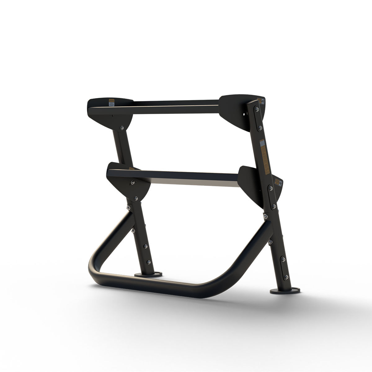 Range haltères & kettlebells 2 niveaux 110 cm