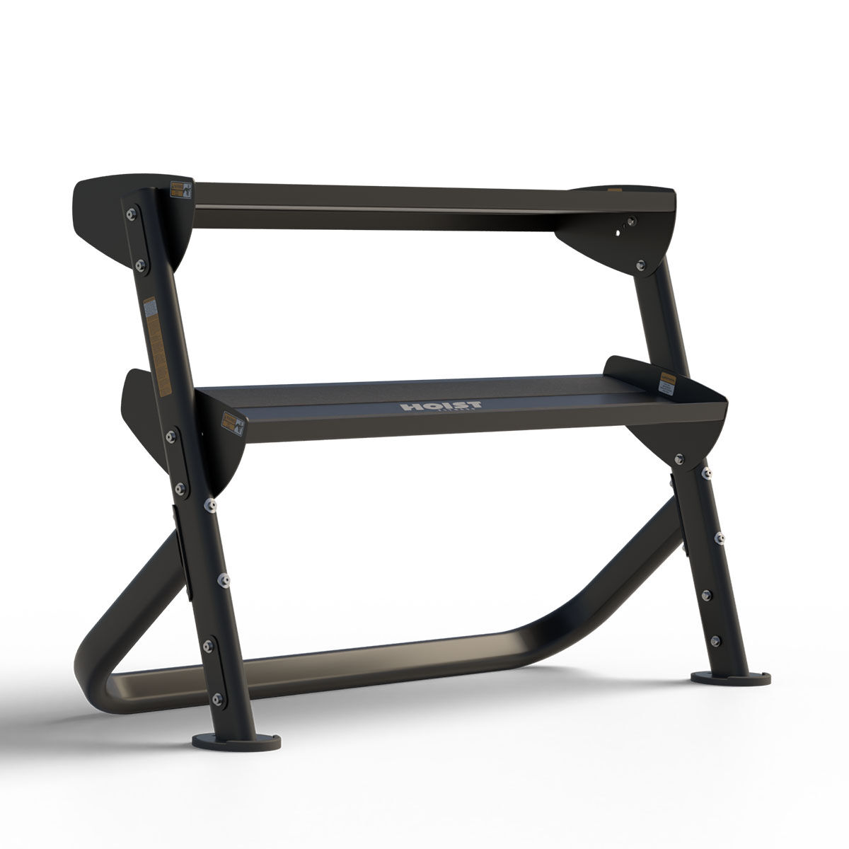 Range haltères & kettlebells 2 niveaux 140 cm