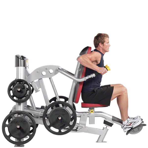 Machine musculation professionnelle Poulie Haute Hoist Fitness RS