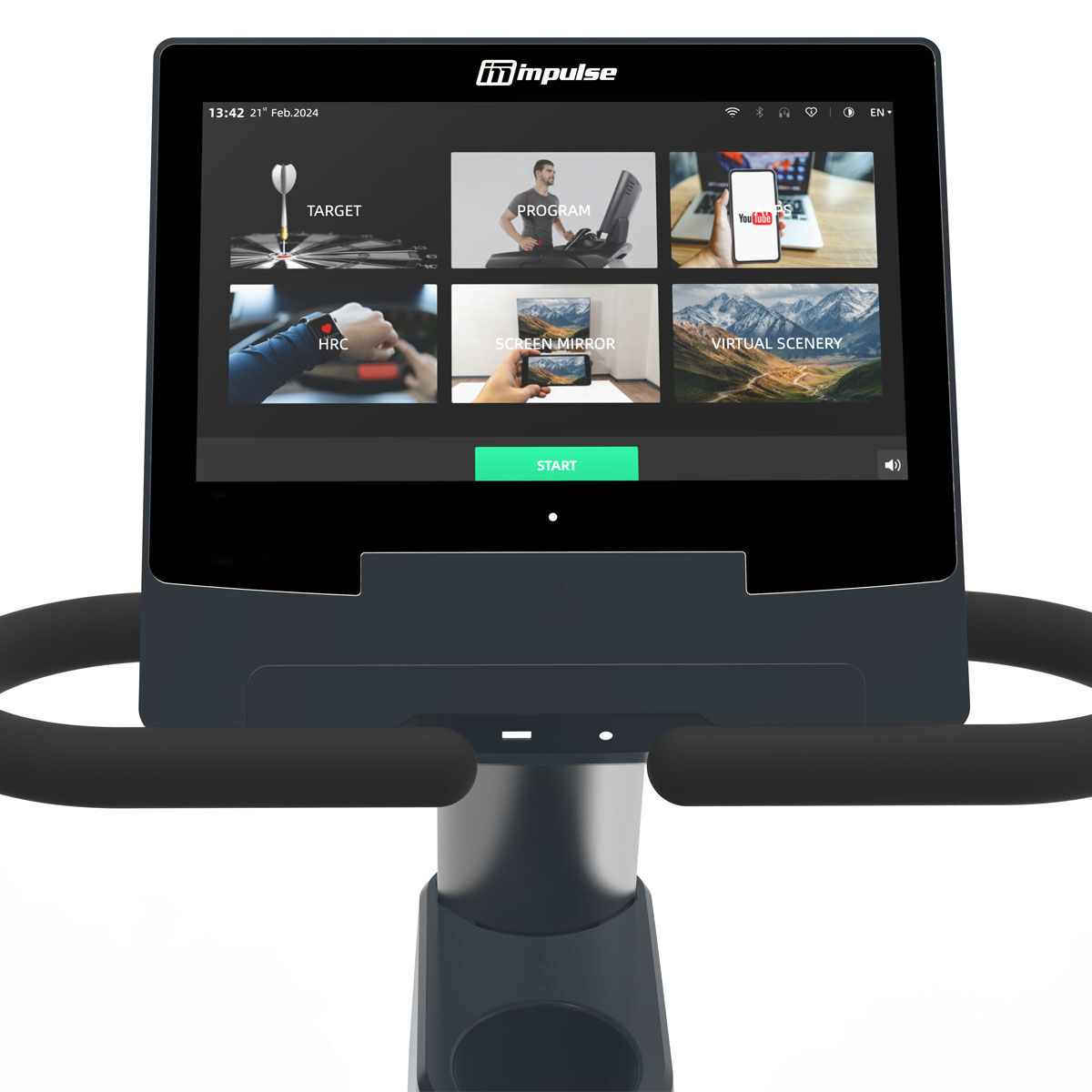 Vélo Semi-Allongé Tactile Professionnel