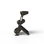 Range haltères & kettlebells 3 niveaux 110 cm