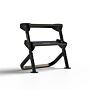 Range haltères & kettlebells 2 niveaux 110 cm