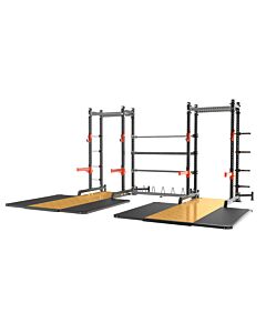 Double Half Rack Jumelés