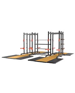 Quadruple Half Rack Jumelés