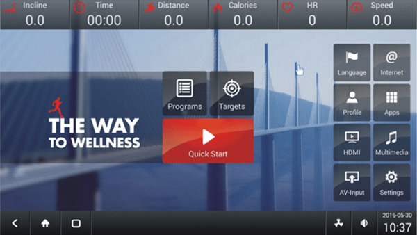 Impulse Fitness Ecran Tactile